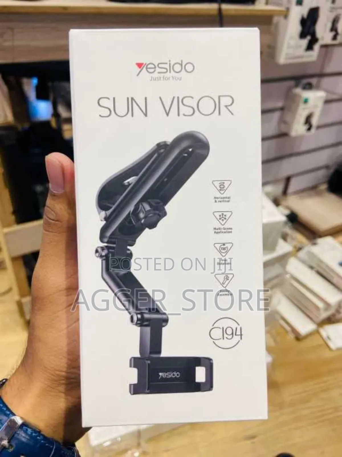 Yesido Sun Visor Car Phone Holder
