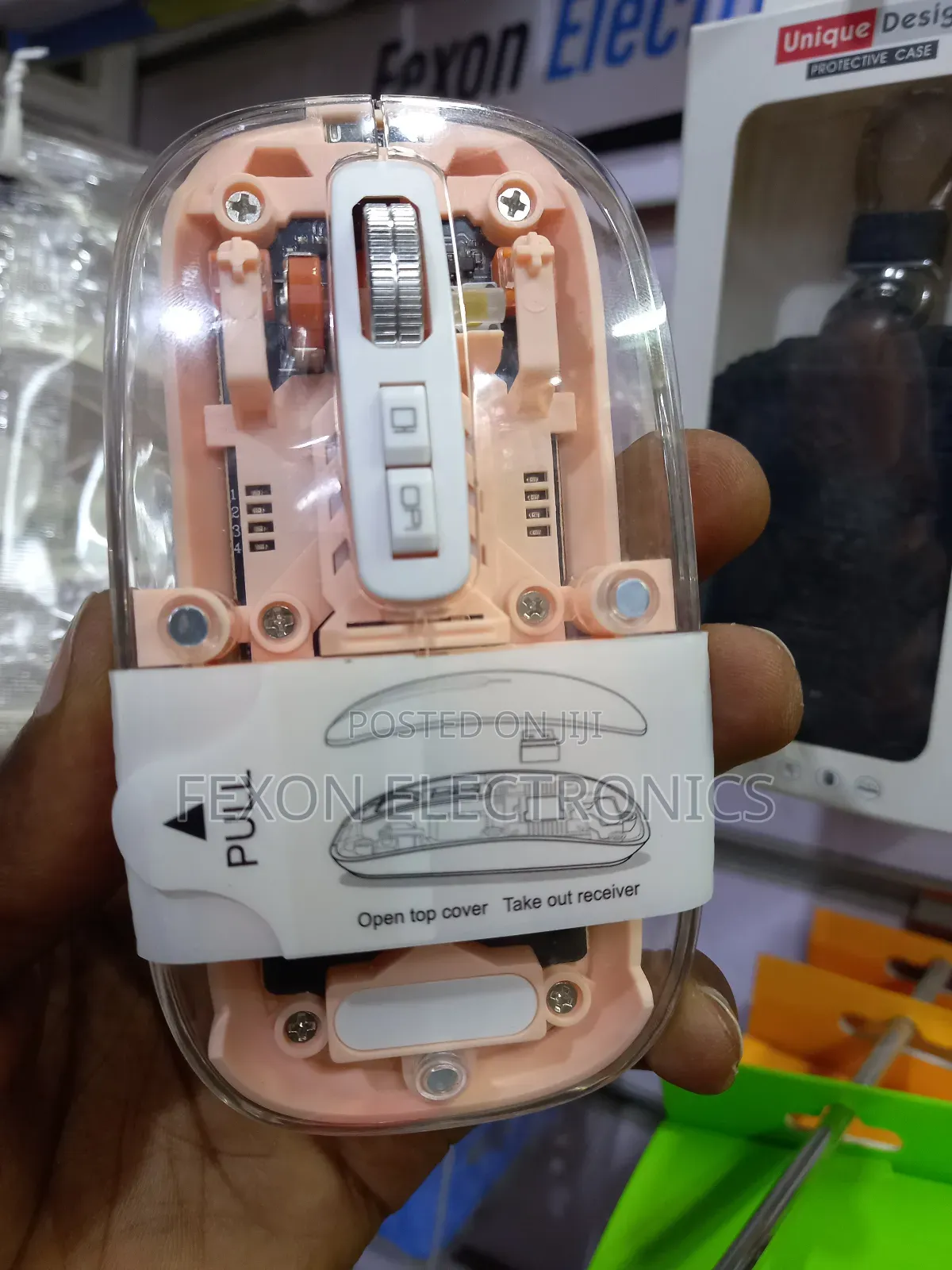 Transparent Wireless Mousepad