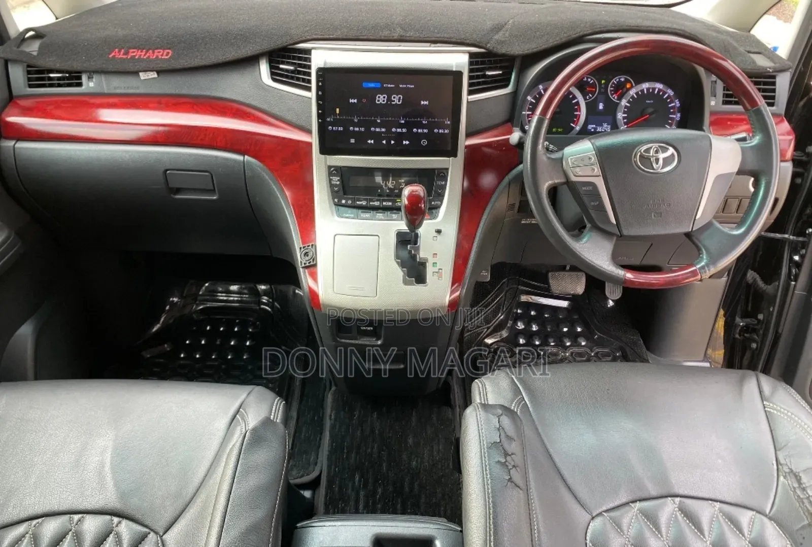 Toyota Vellfire 2011 Black