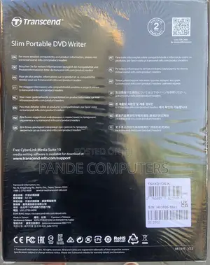 Transcend Slim Portable Dvd Writer