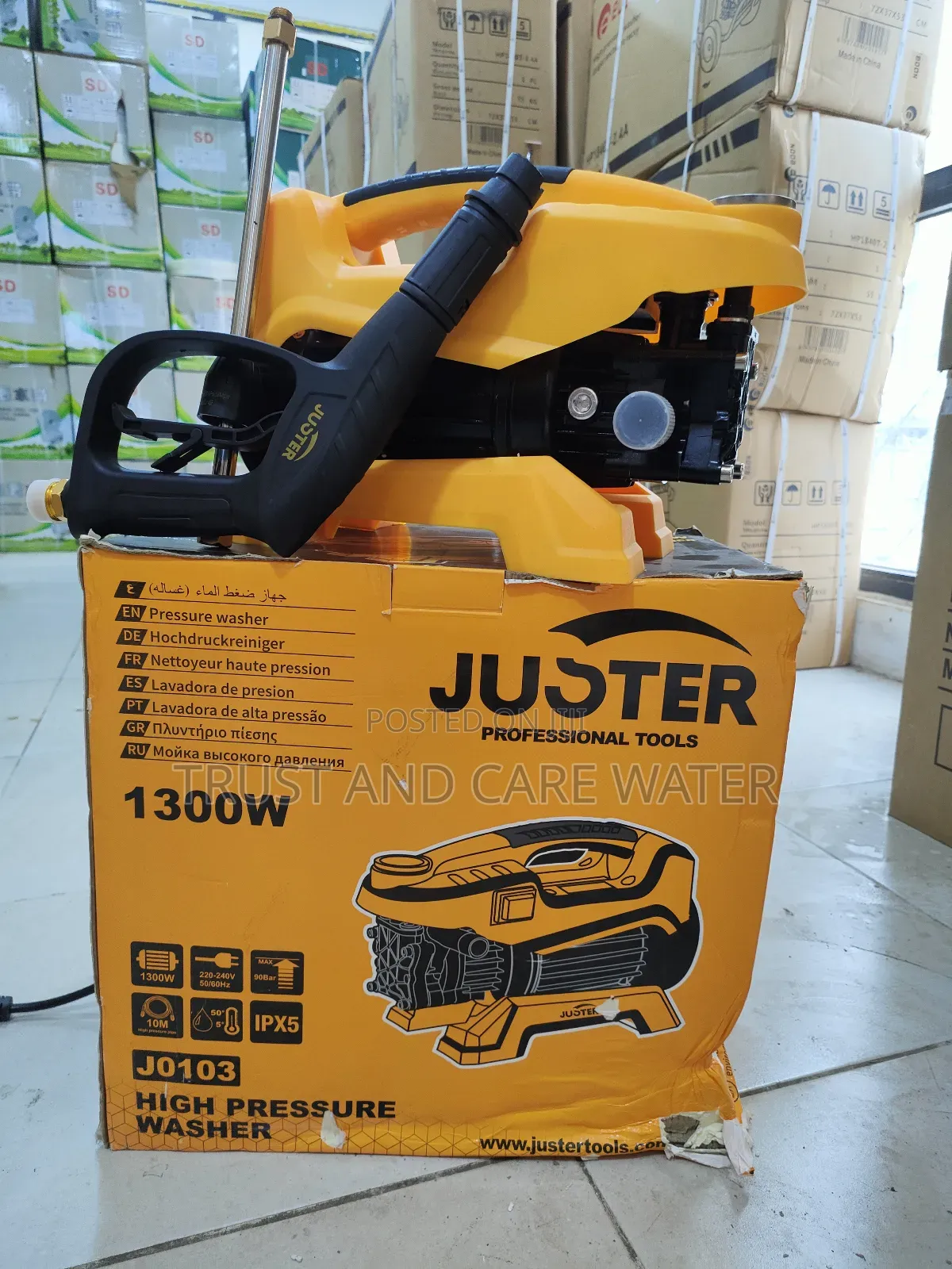 Juster Portable High Pressure Washer