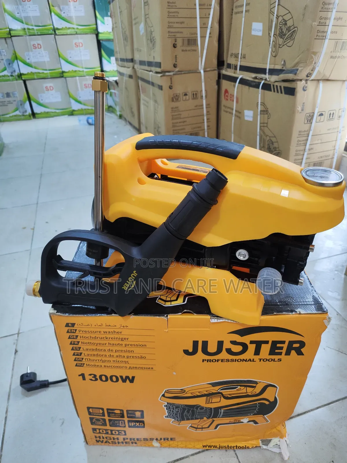 Juster Portable High Pressure Washer