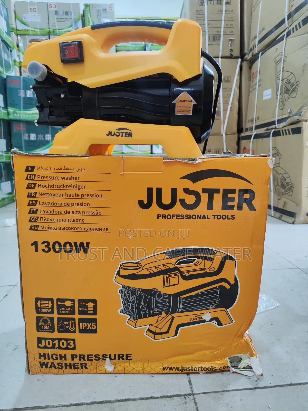 Juster Portable High Pressure Washer