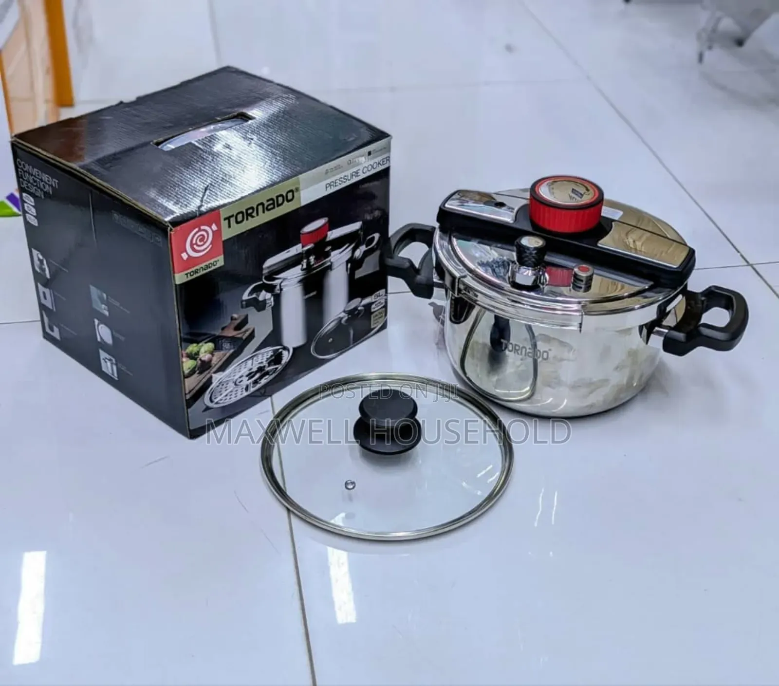 Gas and Chacoal Pressure Cooker