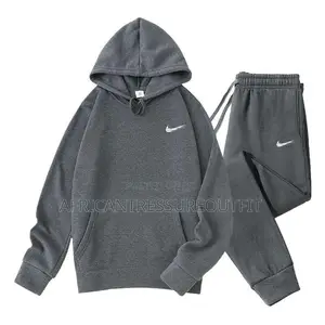 Nike Set Tracksuit Featuring Hoodie and Sweatpant Available Size M—2xl
