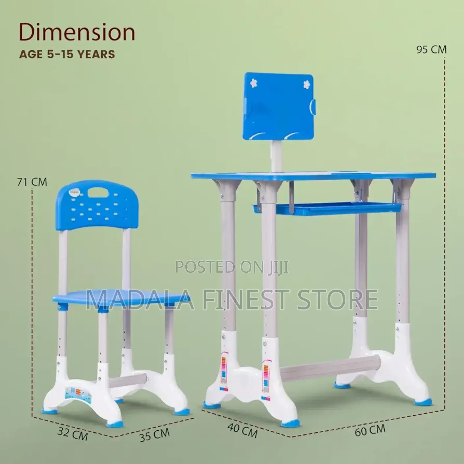 Study Table for Kids Functional Desk and Chair Set