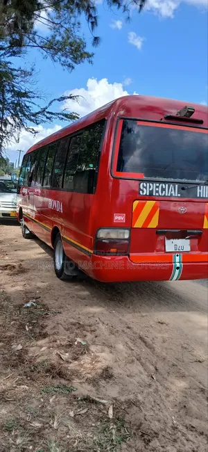 Toyota Coaster 2003 Red
