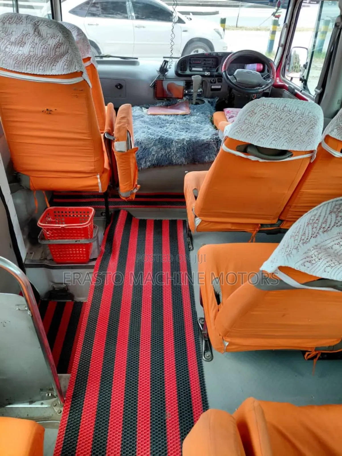 Toyota Coaster 2003 Red