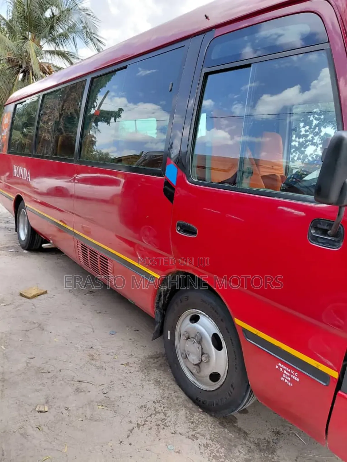 Toyota Coaster 2003 Red