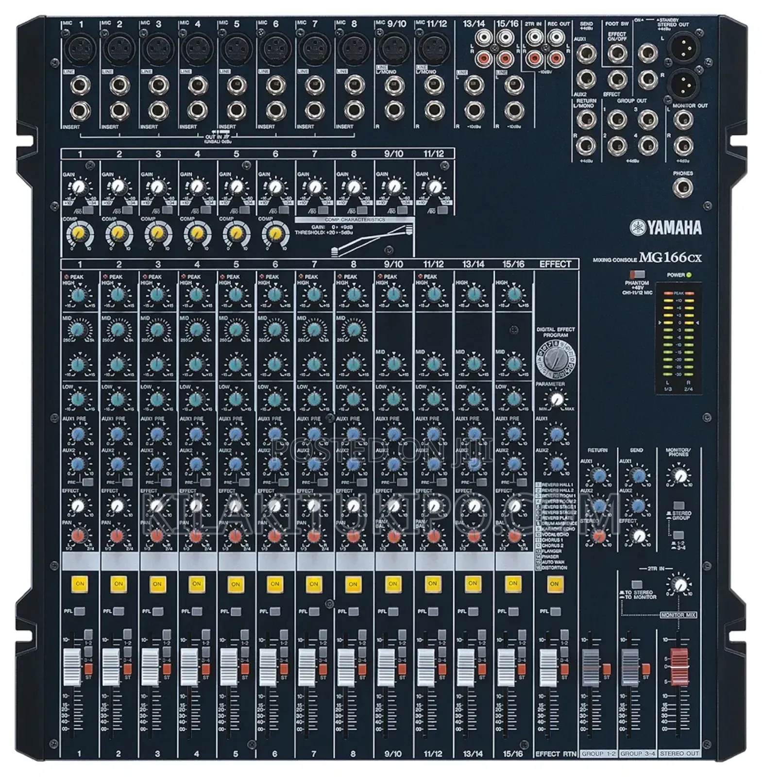 Mg166cx-Usb Yamaha Mixing Console Original