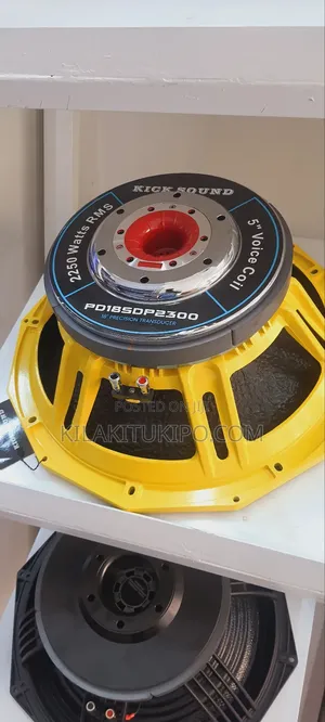 Heavy Weight Speaker Sound 18 Inch Available
