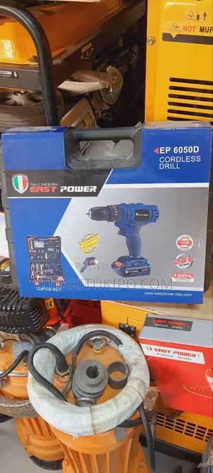 Ep 6050d Cordless Drill Full Set