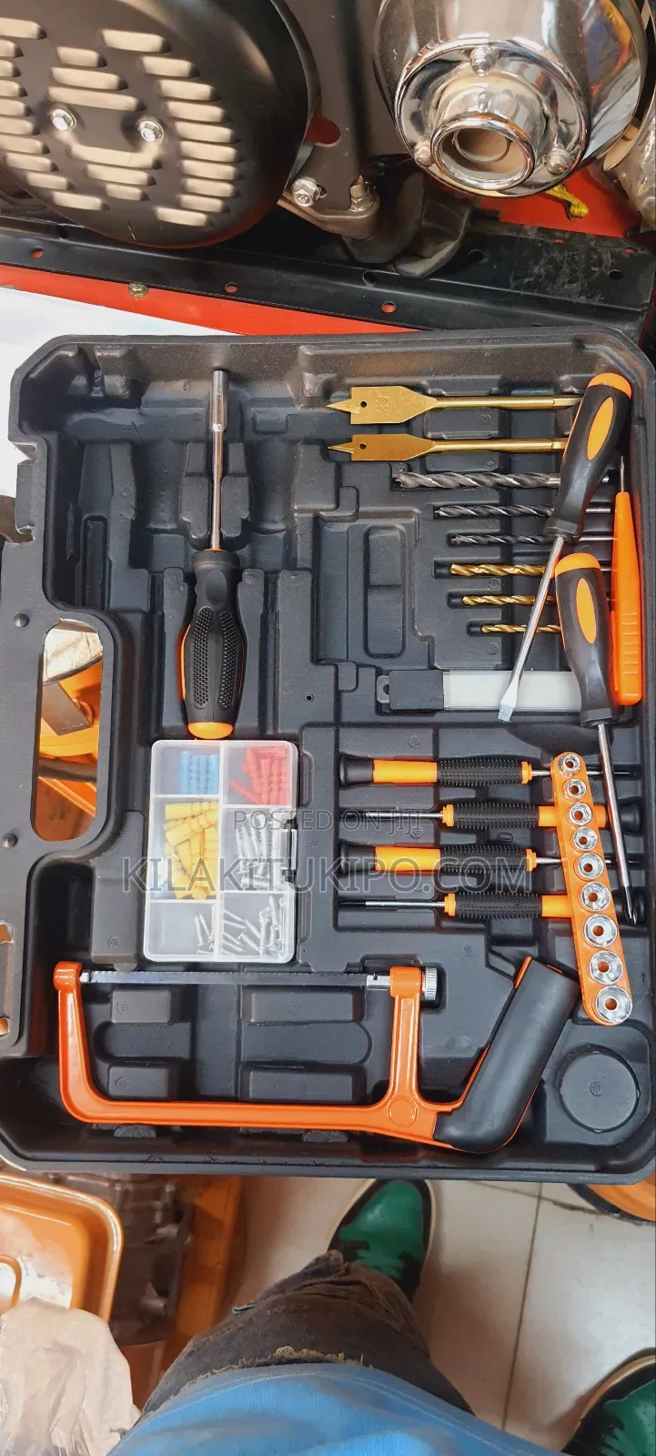 Ep 6050d Cordless Drill Full Set