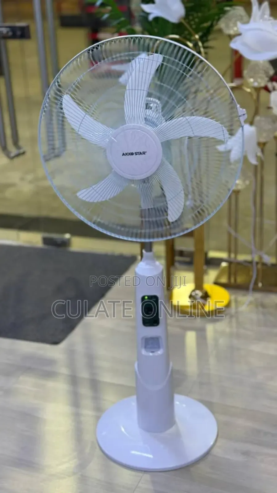 18" Rechargeable Fan