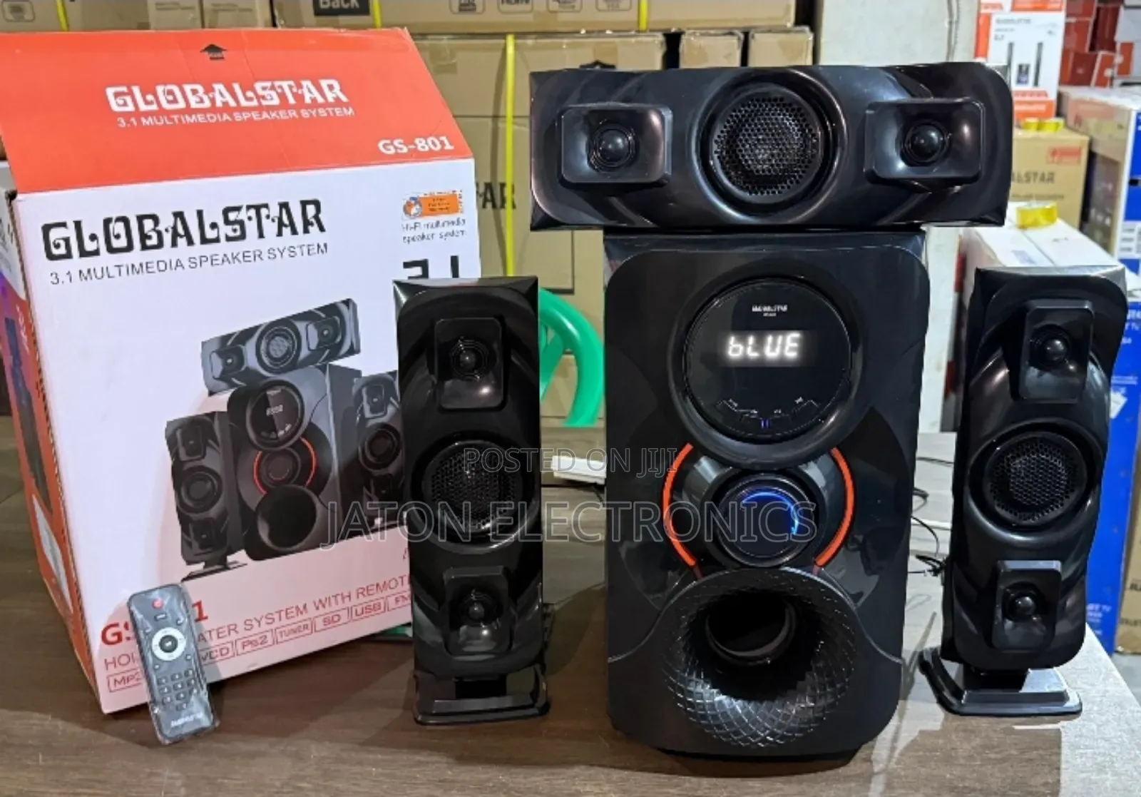 Globalstar Subwoofer Speakers Gs-801