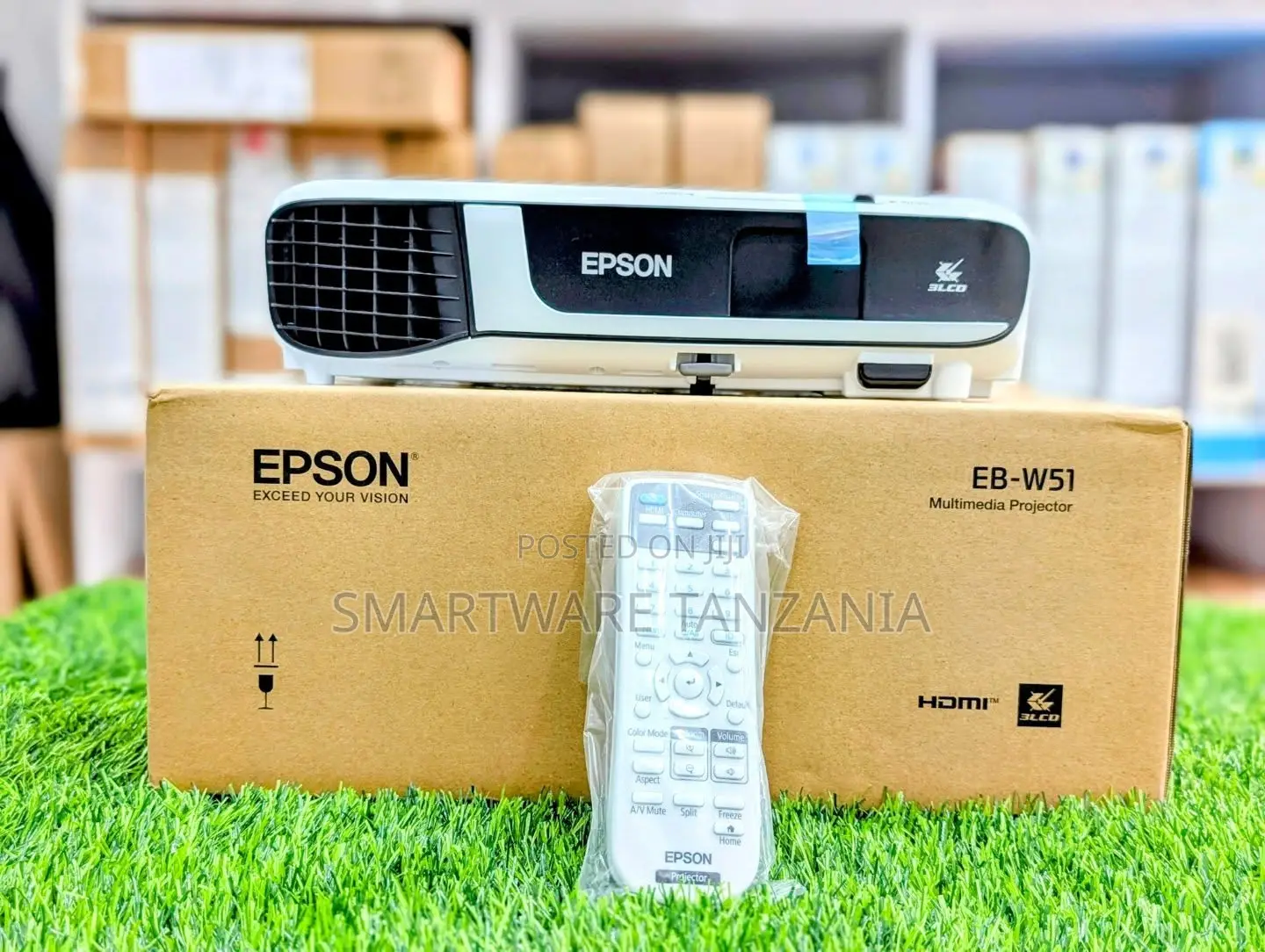 Epson Eb-W51 Wxga 3lcd Projector Larger, Sharper