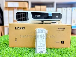 Epson Eb-W51 Wxga 3lcd Projector Larger, Sharper
