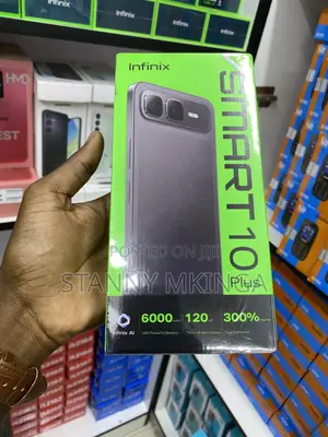 New Infinix Smart 10 Plus 128 GB Black