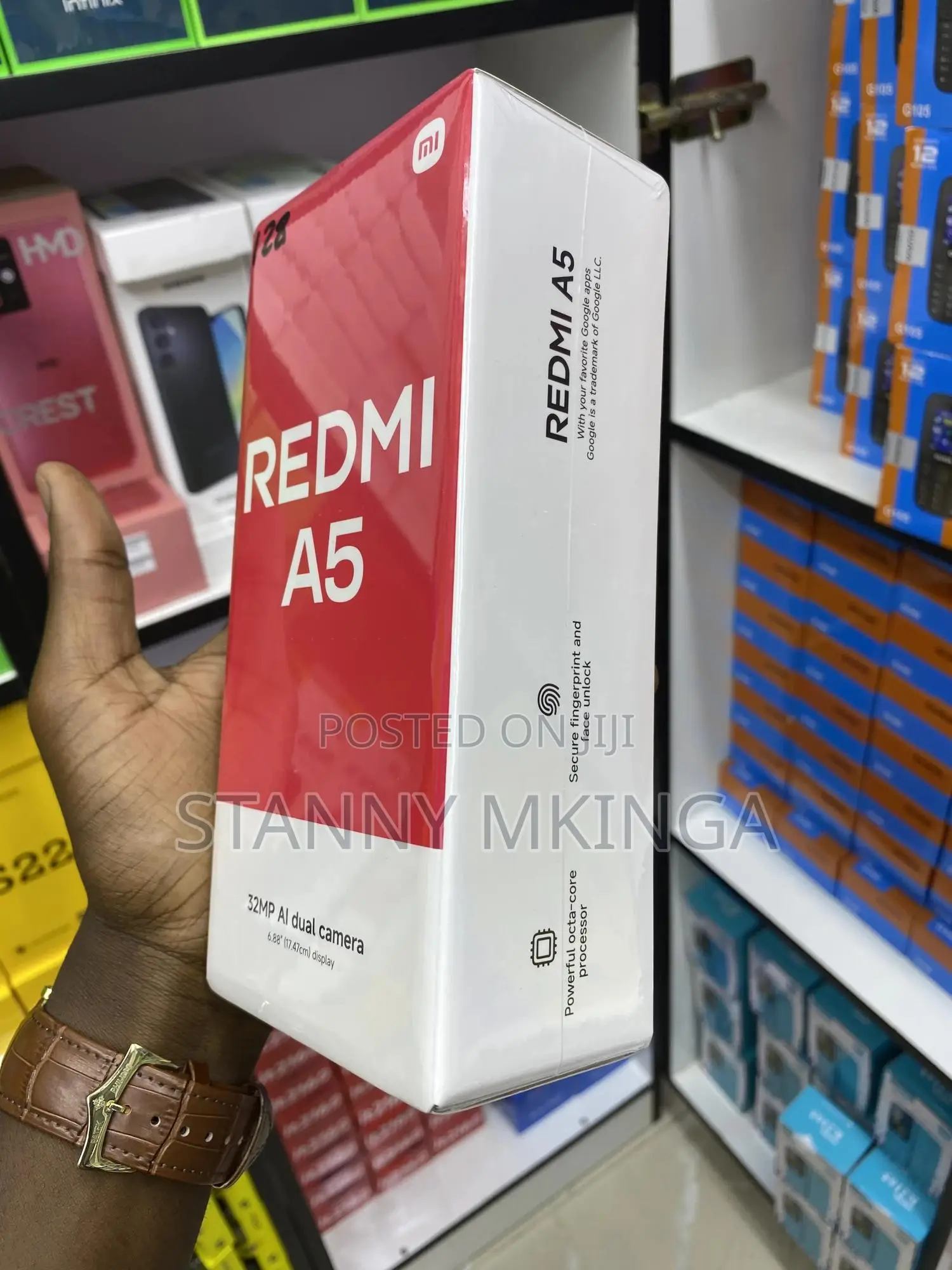 New Xiaomi Redmi A5 4G 128 GB Black