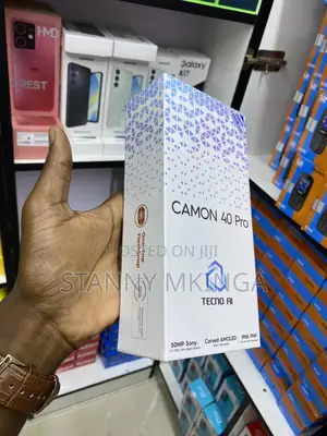 New Tecno Camon 40 Pro 256 GB Black