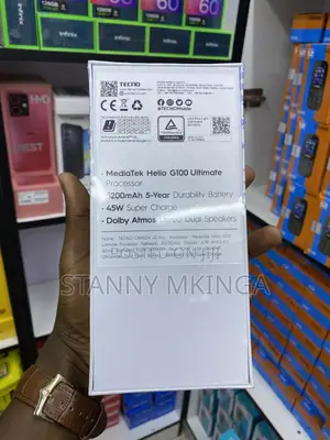 New Tecno Camon 40 Pro 256 GB Black