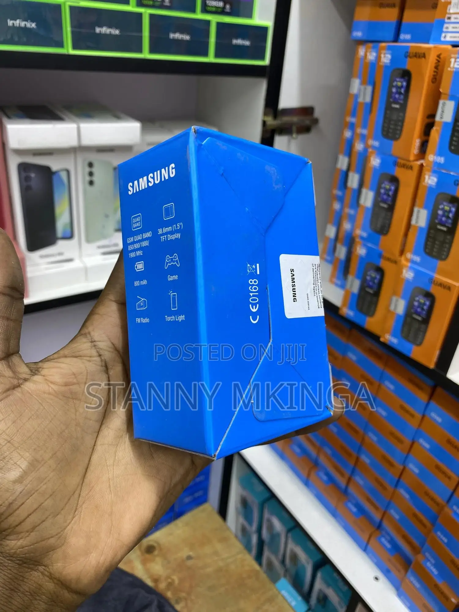 New Samsung GT-E1080 Black