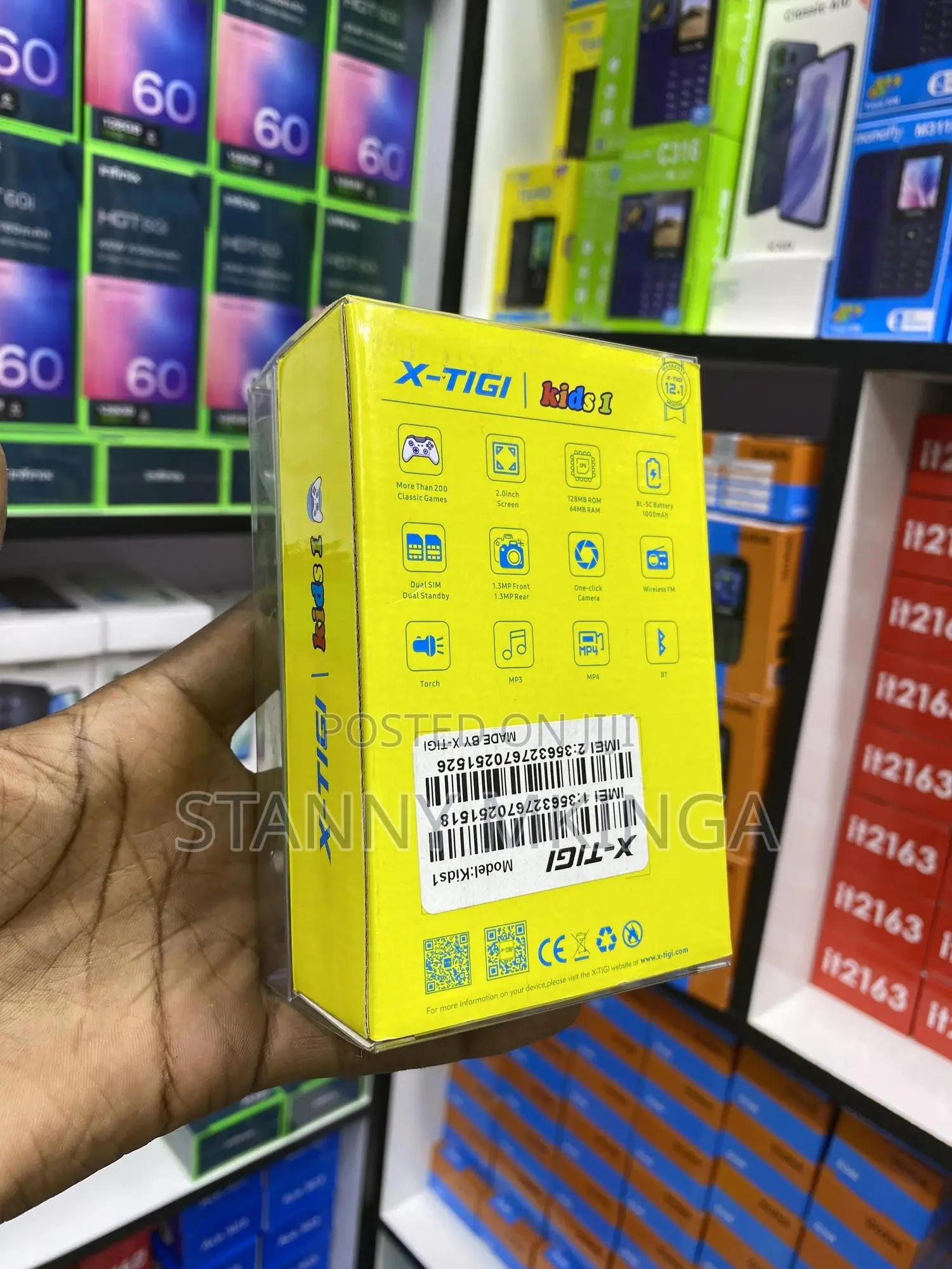 New X-Tigi Kids 7 Pro 16 GB Green