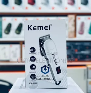 Kemei Hair Trimmer Rechargeable Adjustable Blade Inanyoa Na Kuchonga