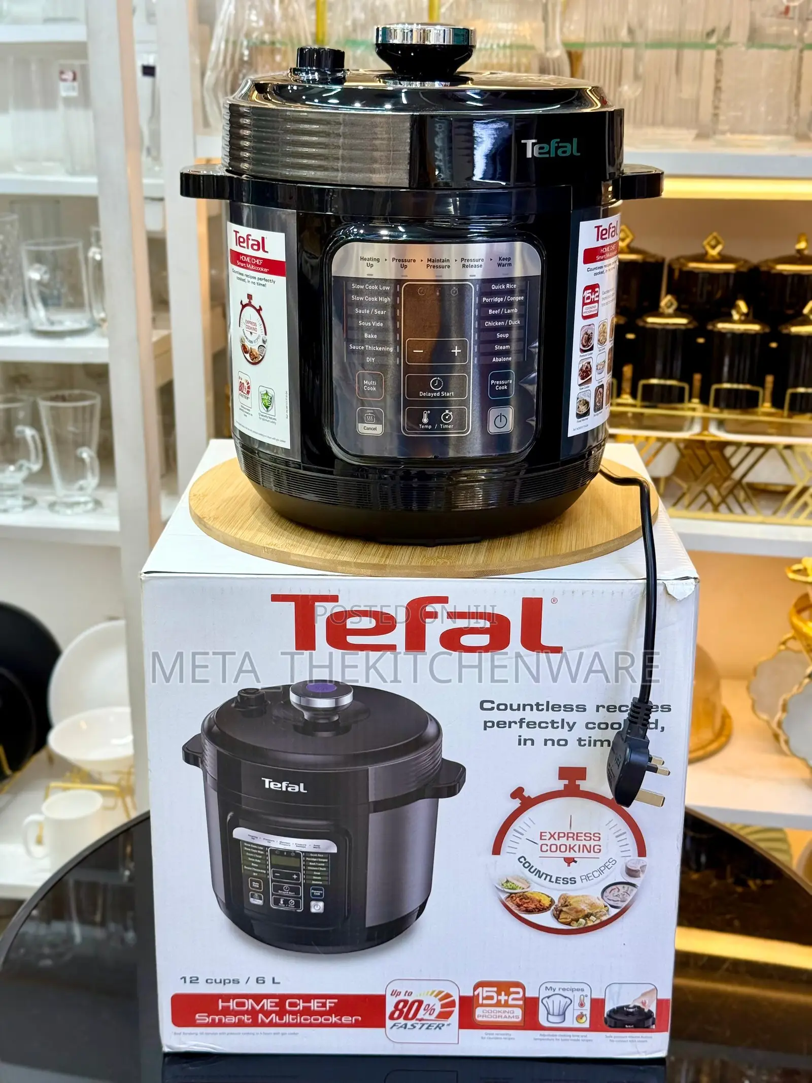 Tefal Smart Electric Pressure and Multicooker 6l