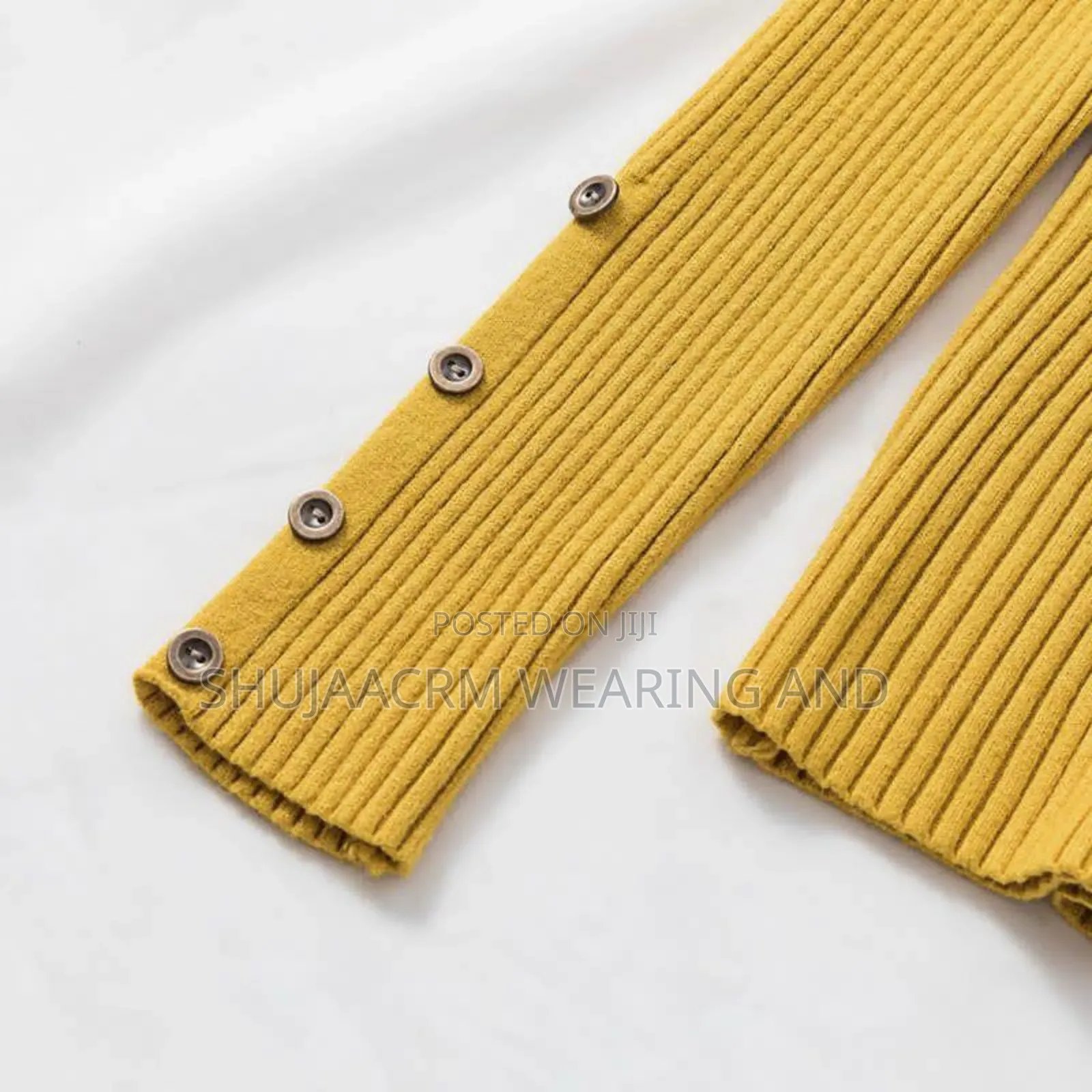 Knitted Button Tee Available Free Size |Ladies Pullneck