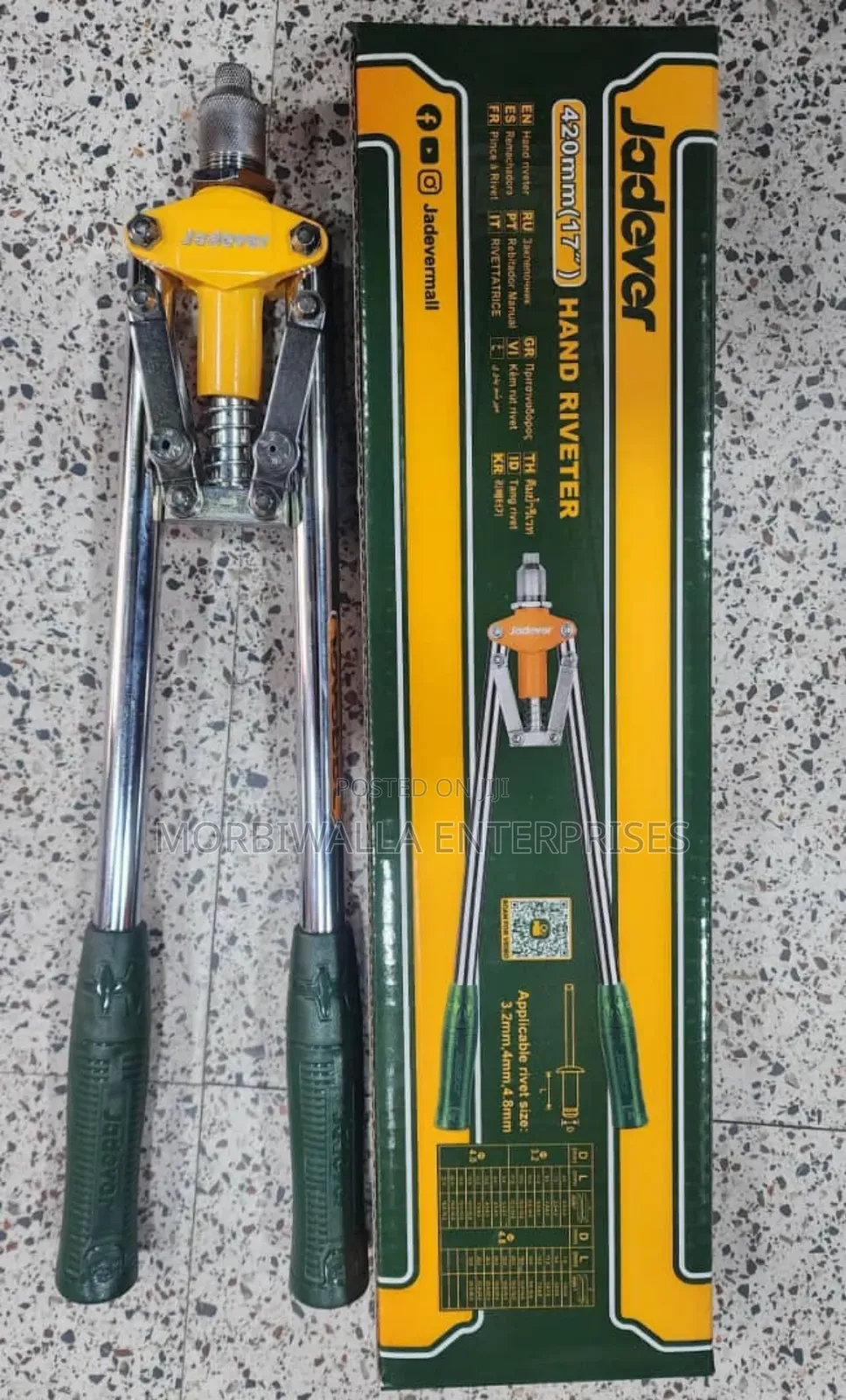 Hand Riveter Gun Jadever