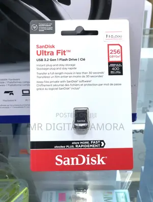 Sandisk Ultra Fit Flash Drive 256gb
