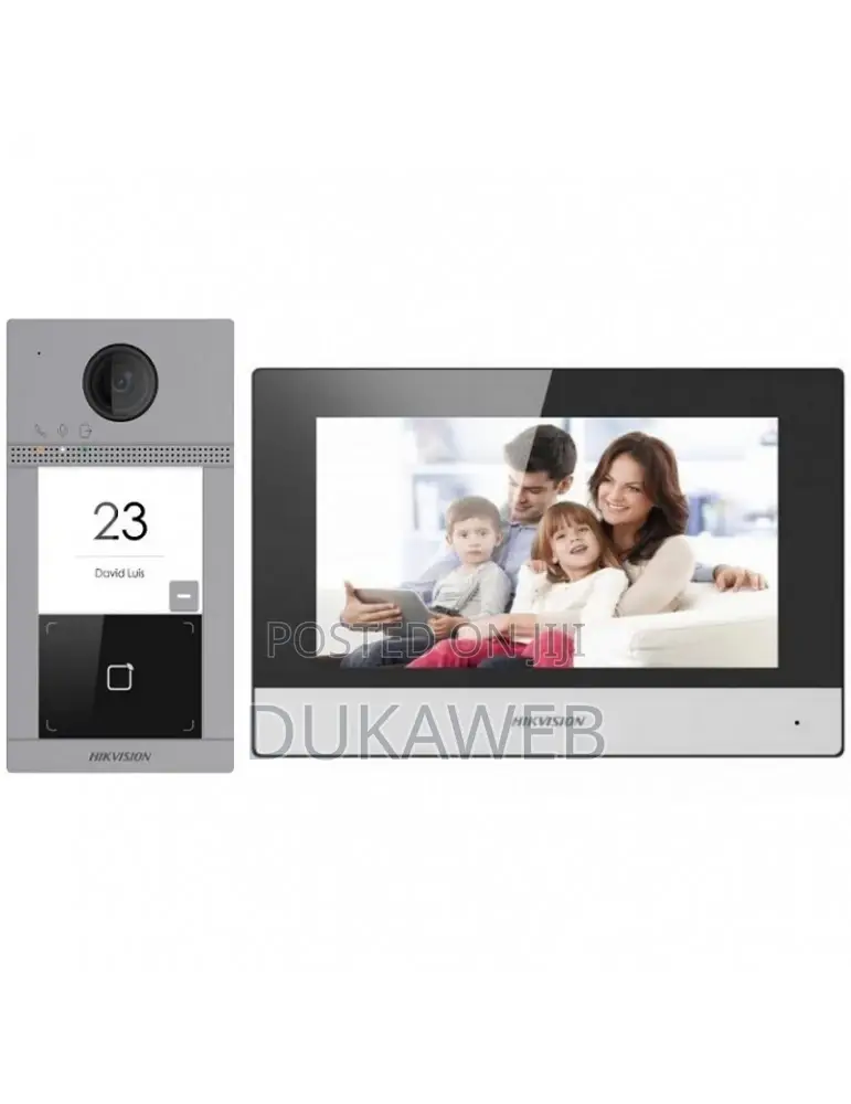 Hikvision Ds-Kis604-P(C) Ip Video Intercom Kit - 1080p Hd