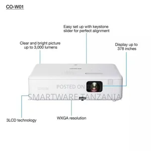 Epson Co-w01 Multimedia Projector – Presentation Entertainment Hub