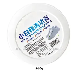 White Shoe Cleaning Cream With Sponge
