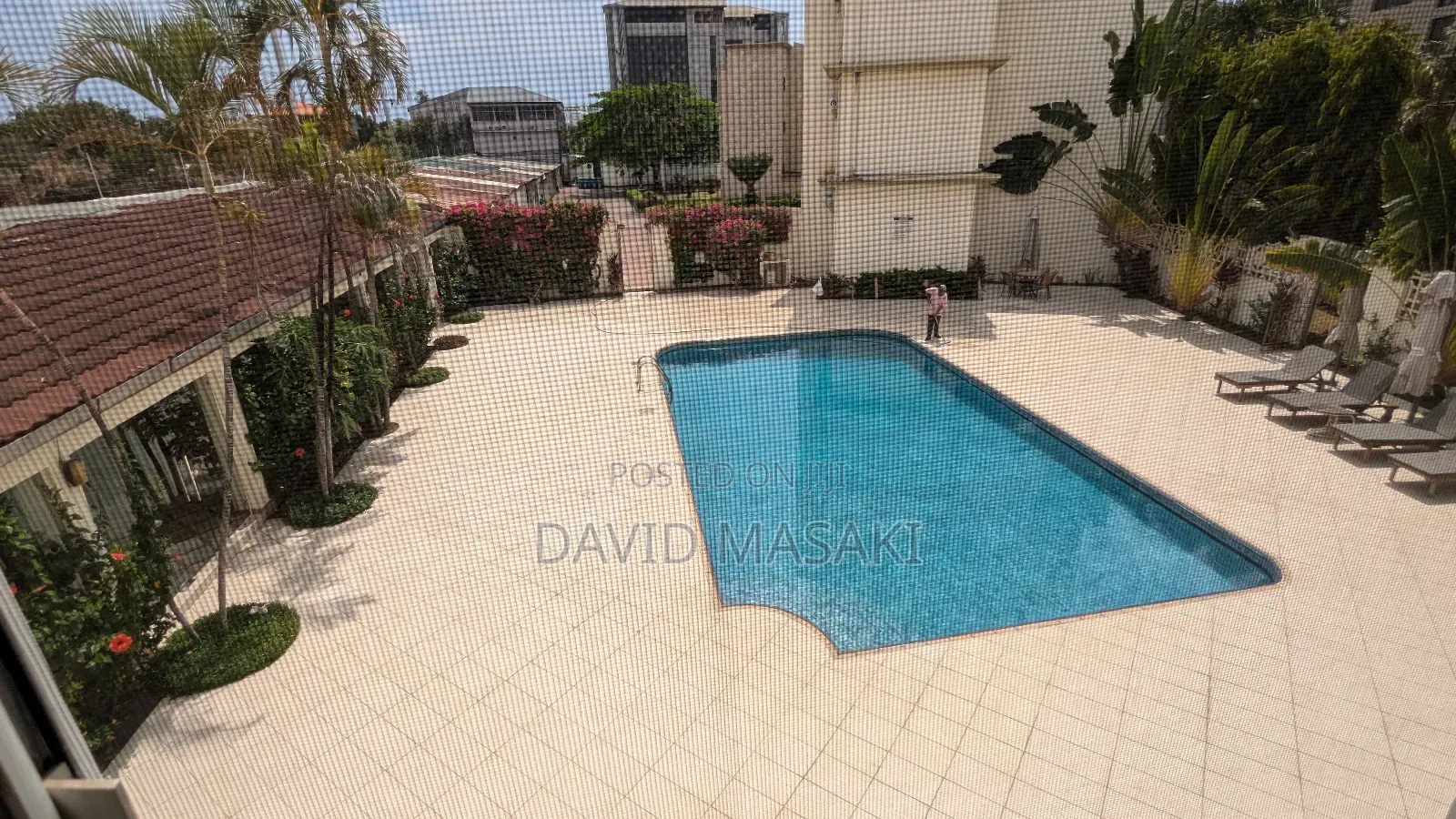 Furnished 1bdrm Apartment in Apts, Masaki for rent