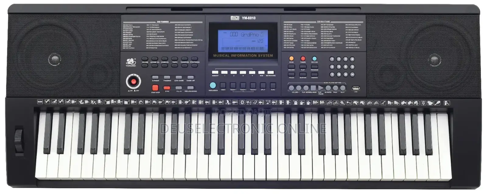Electric Keyboard Yongmei 8810