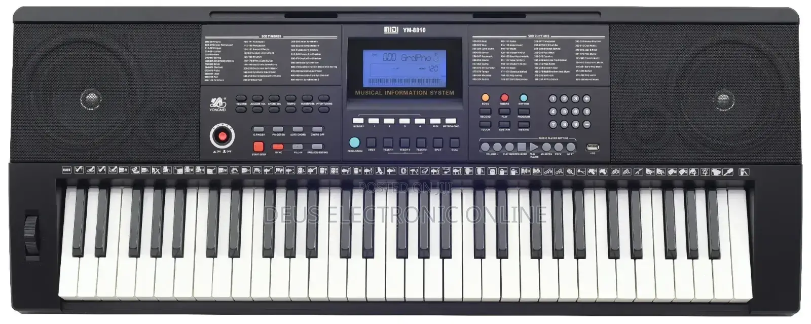 Electric Keyboard Yongmei 8810