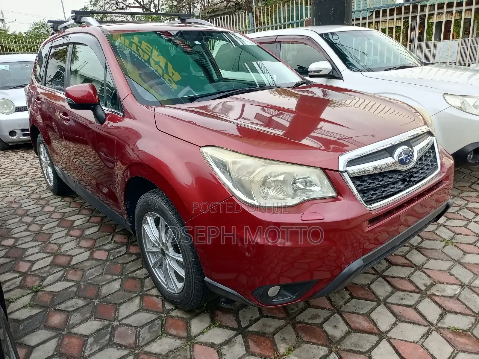 Subaru Forester 2.5i Premium PZEV 4dr SUV AWD (2.5L 4cyl 6M) 2014 Red