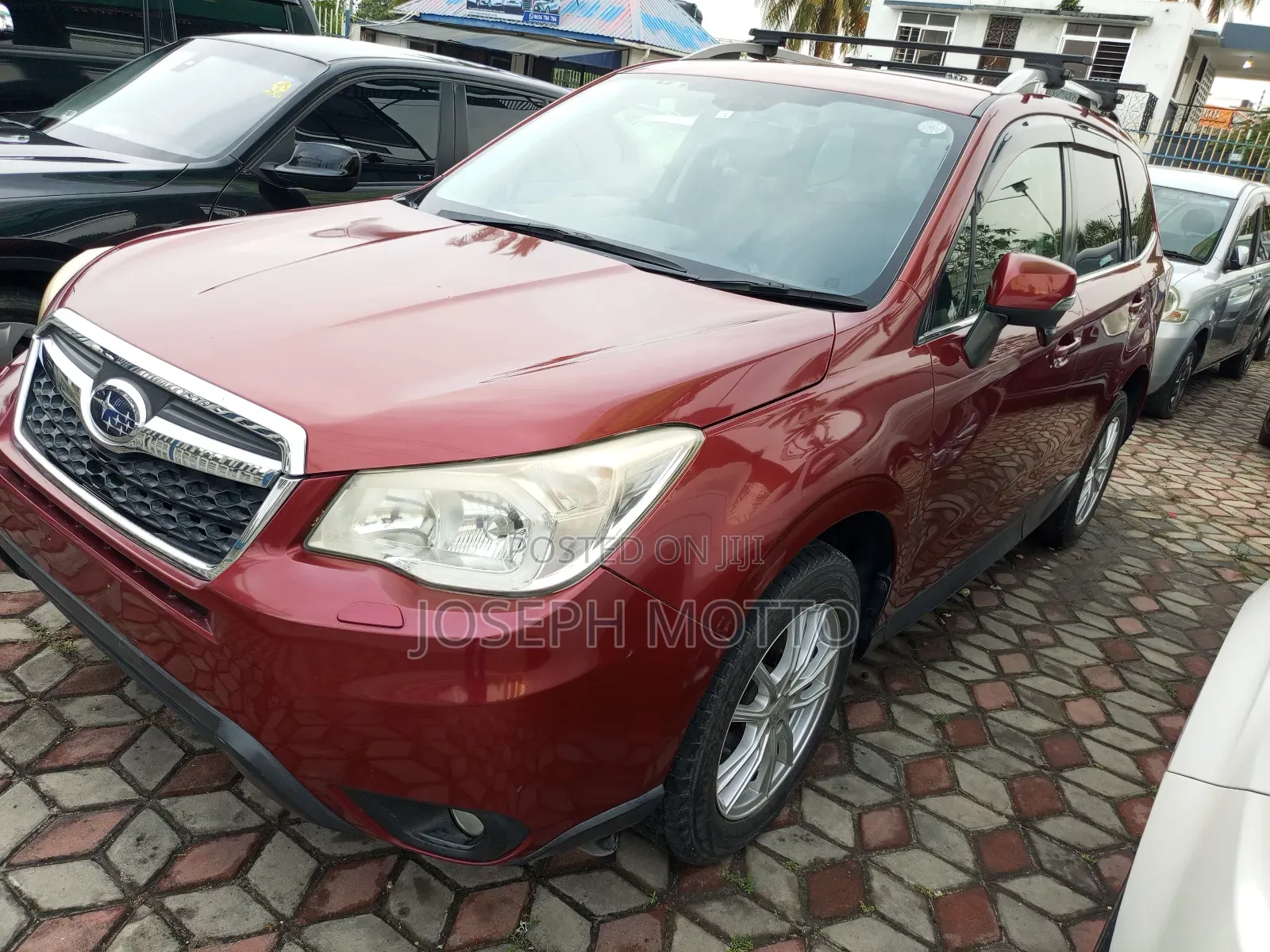 Subaru Forester 2.5i Premium PZEV 4dr SUV AWD (2.5L 4cyl 6M) 2014 Red