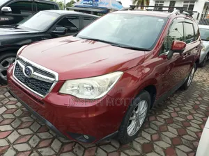 Subaru Forester 2.5i Premium PZEV 4dr SUV AWD (2.5L 4cyl 6M) 2014 Red