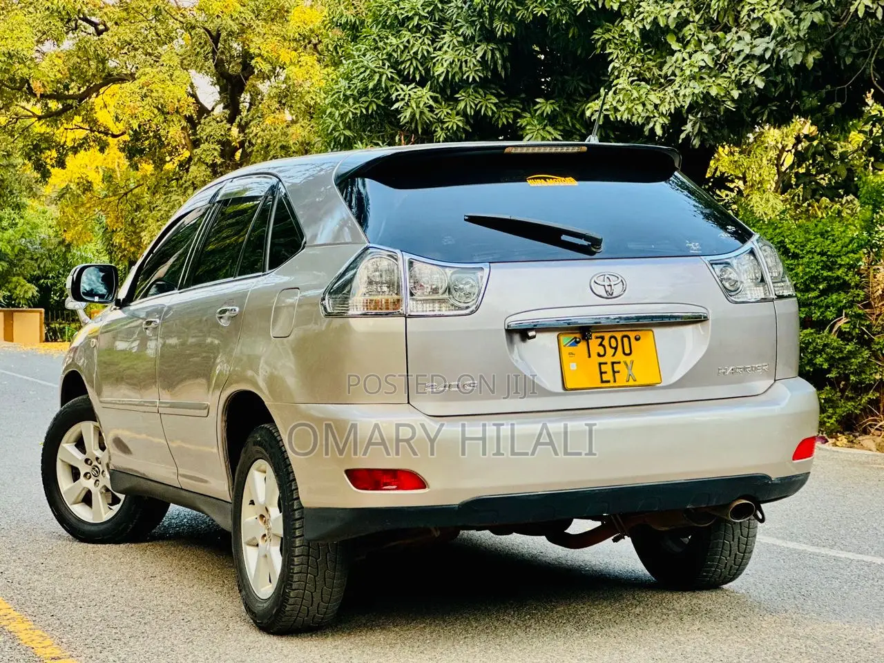 Toyota Harrier 2008 Gold