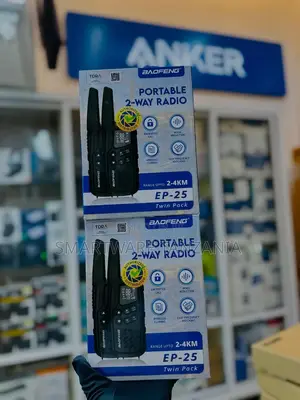 Baofeng Ep-25 Portable 2-Way Radio Twin Pack