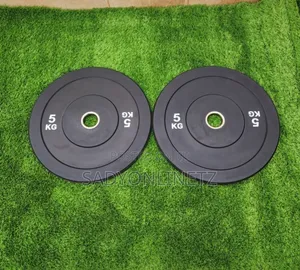 Olympic Rubber Bumper Weight Plate 5kg
