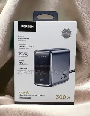 Ugreen Nexode 5-Port Gan Desktop Fast Charger 300w
