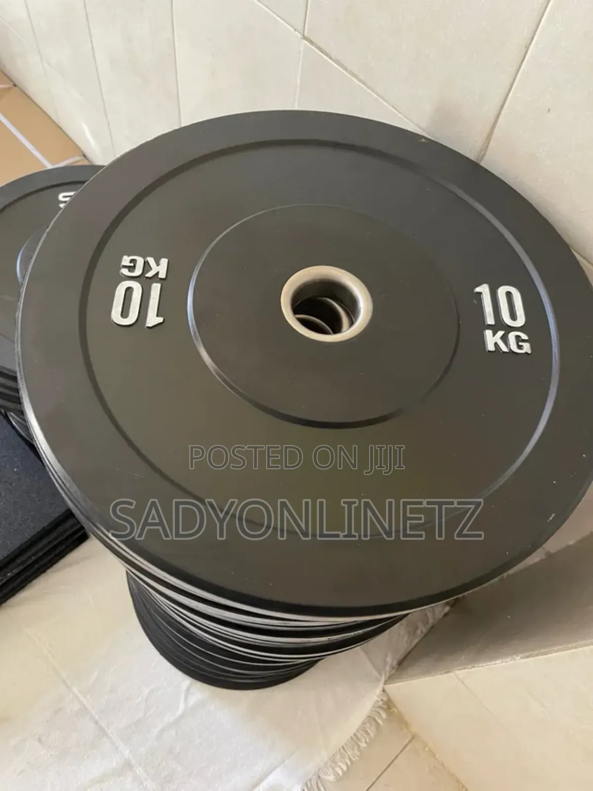 Olympic Rubber Bumper Weight Plate 10kg