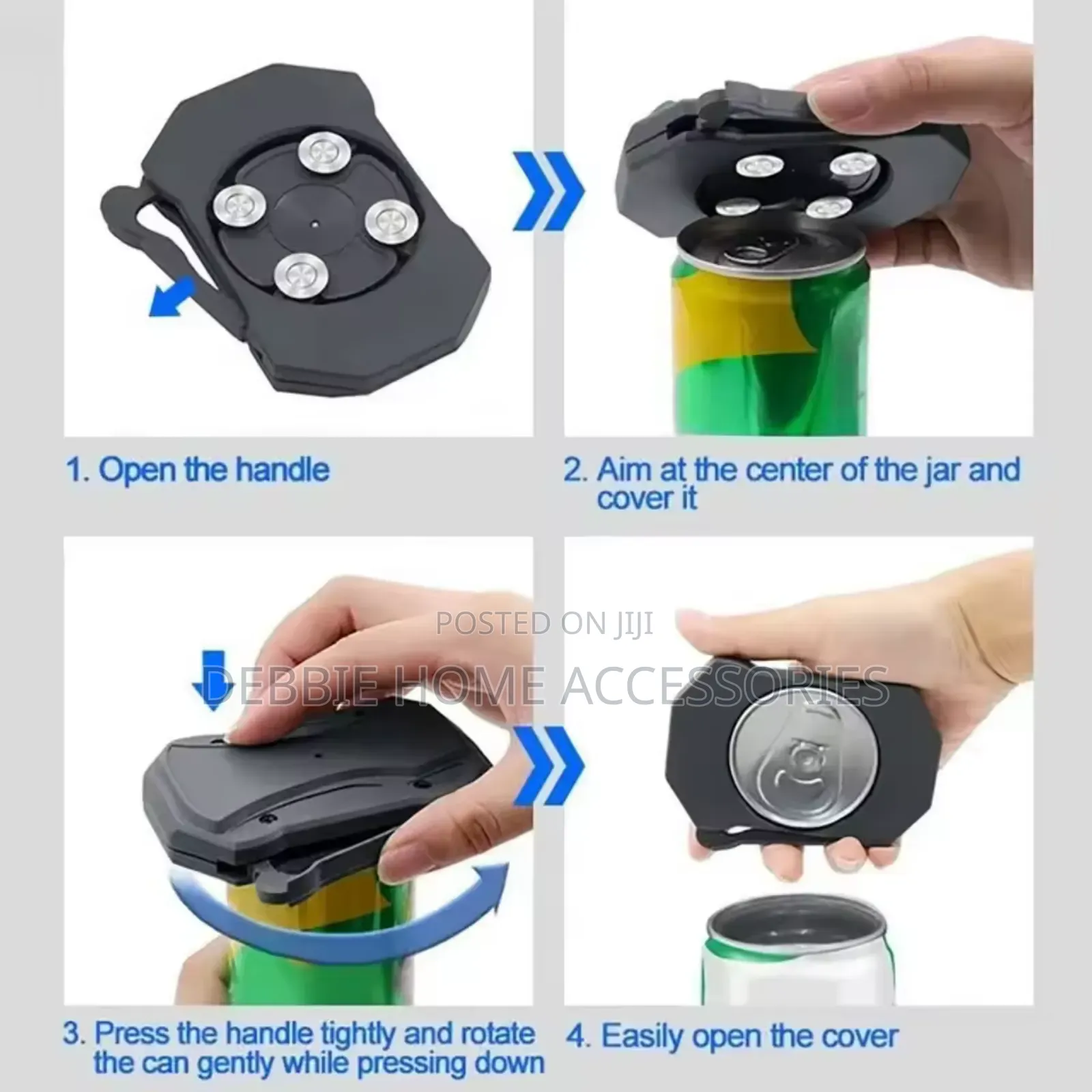 Multifunctional Stainless Steel Bottle Opener