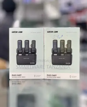 Green Lion Duo Cast Wireless Mic Type-C, 80mah Microphone Battery