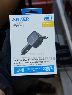 Usb-C Car Charger, 75w Max Ultra-Compact Type-C Fast Car Charger