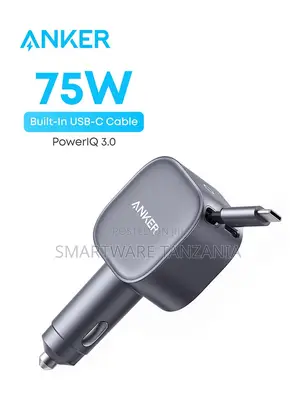 Anker Nano Car Charger, a 2-in-1 Clutter-Free Car Charger